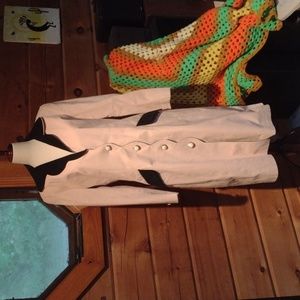 Vintage 80s pink suede jacket